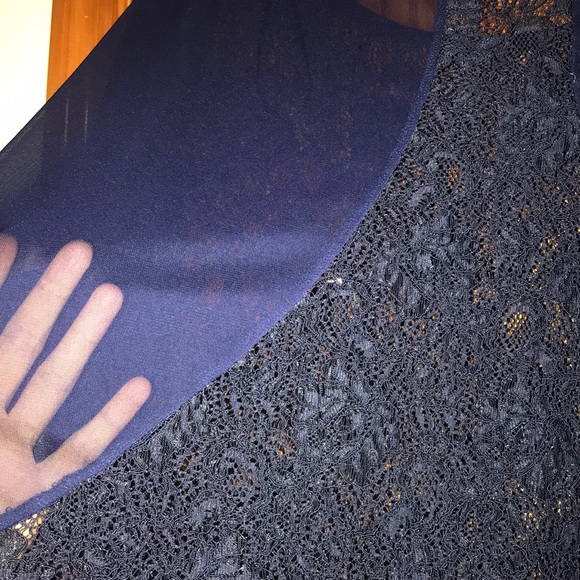 Navy Lace Too - Picture 3 of 4